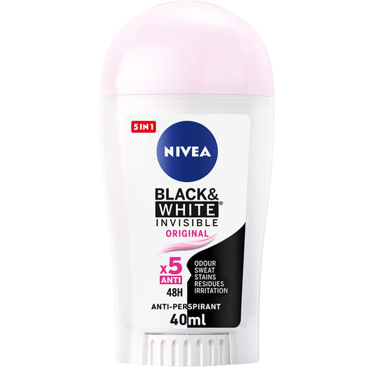 NIVEA BLACK & WHITE DEODORANT STICK FOR WOMEN 40 ML