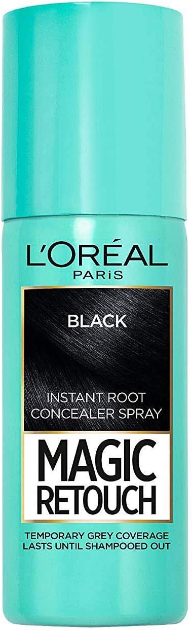LOREAL MAGIC RETOUCH HAIR SPRAY BLACK 75ML