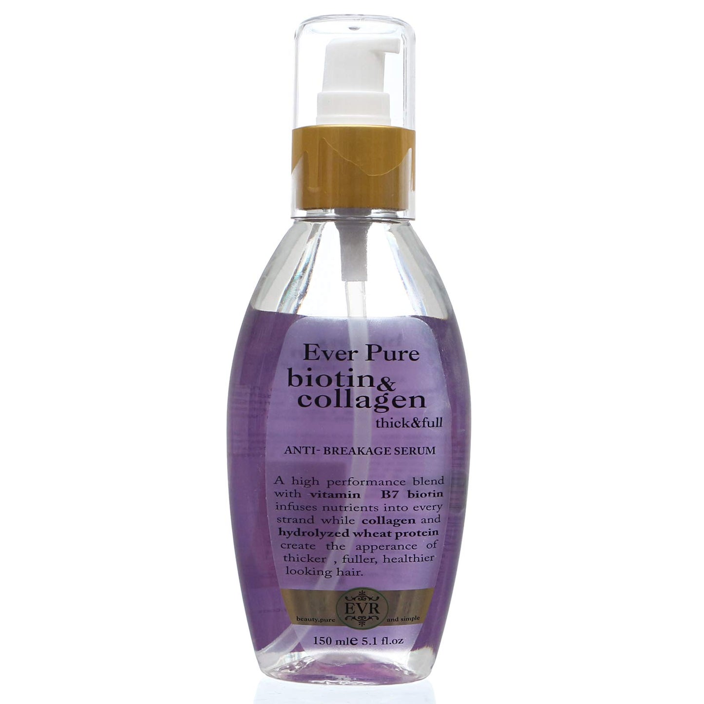 EVER PURE BIOTIN & COLLAGEN HAIR SERUM 150 ML