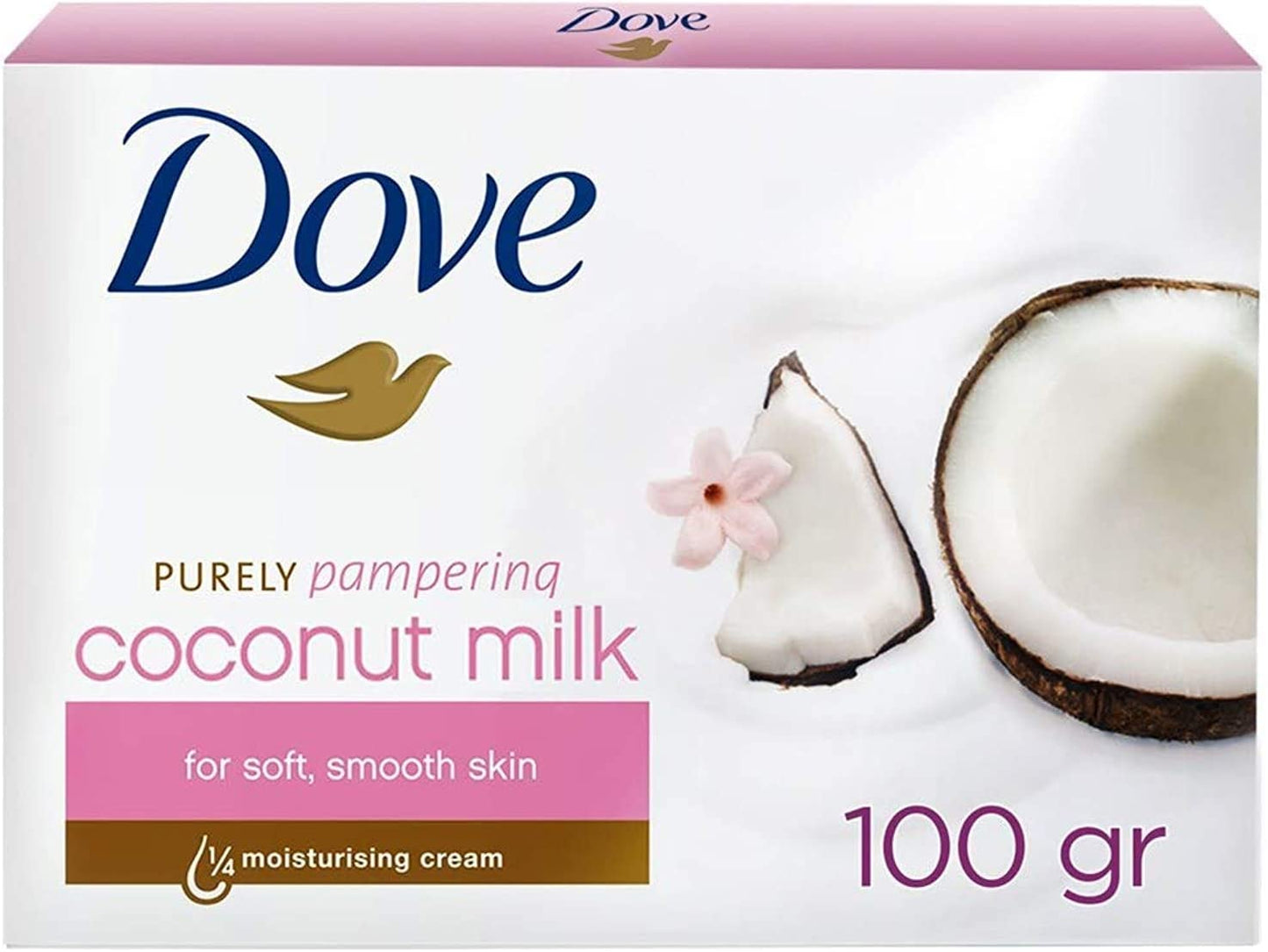 DOVE COCONUT MILK SOAP BAR 100 GM