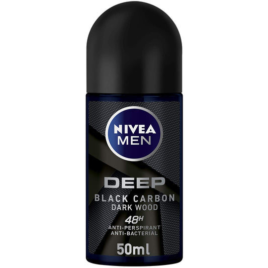 NIVEA DEEP DEODORANT ROLL ON FOR MEN 50 ML