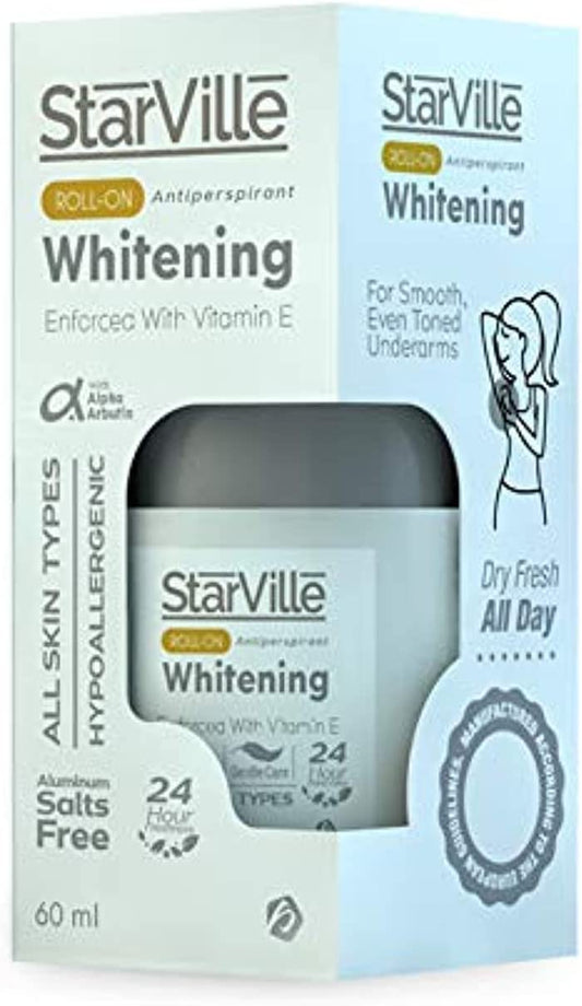 STARVILLE WHITENING UNDERARM ROLL-ON 60 ML