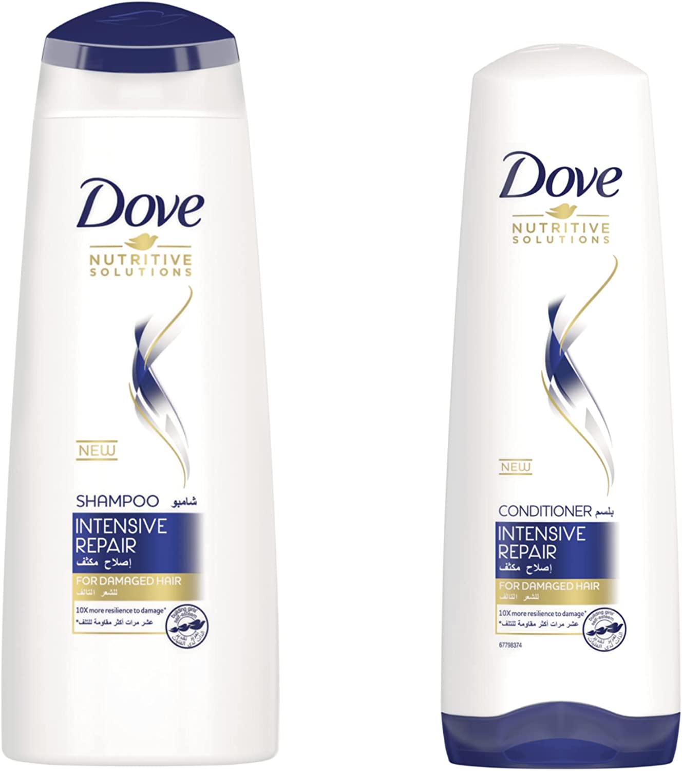 DOVE INTENSIVE REPAIR SHAMPOO 350 ML + CONDITIONER 350 ML (OFFER)