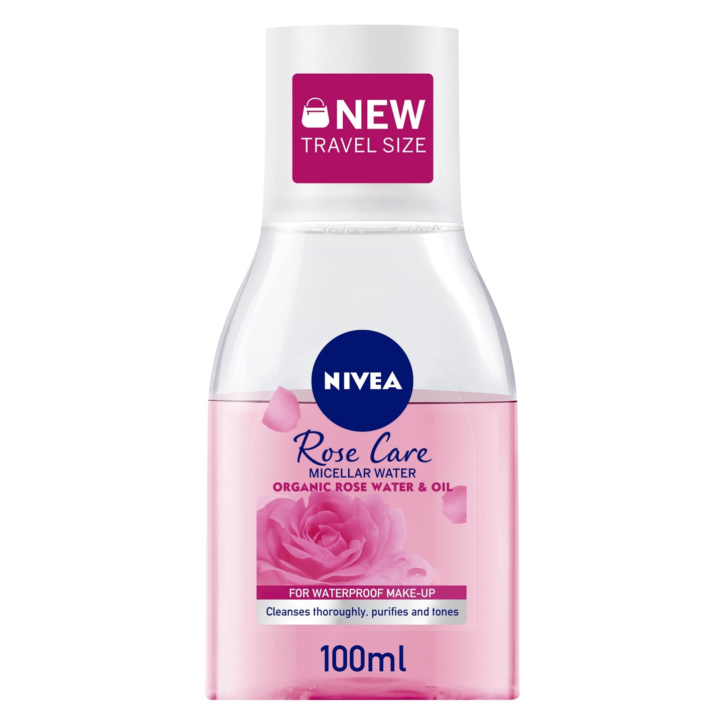 NIVEA MICELLAR WATER ROSE WATER & OIL 100 ML