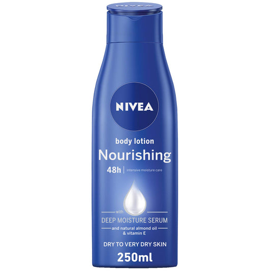 NIVEA ALMOND OIL DRY TO VERY DRY SKIN BODY LOTION 250 ML