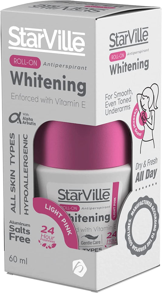 STARVILLE WHITENING LIGHT PINK ROLL-ON 60 ML