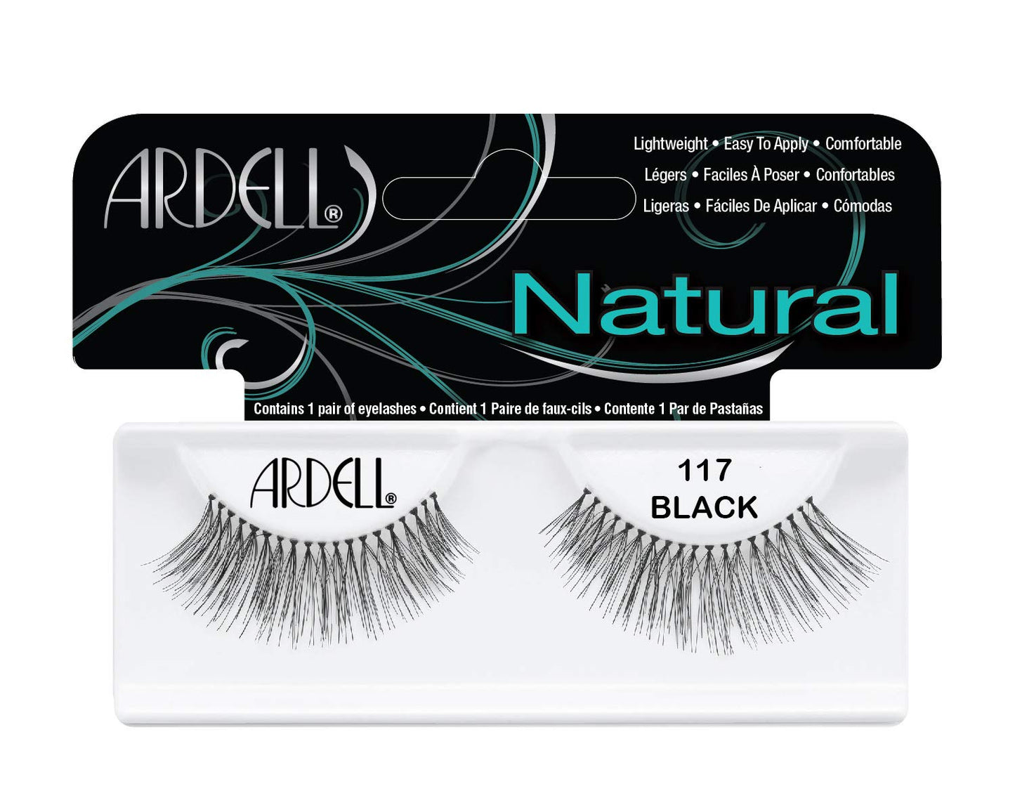 ARDELL NATURAL LASHE BLACK /117