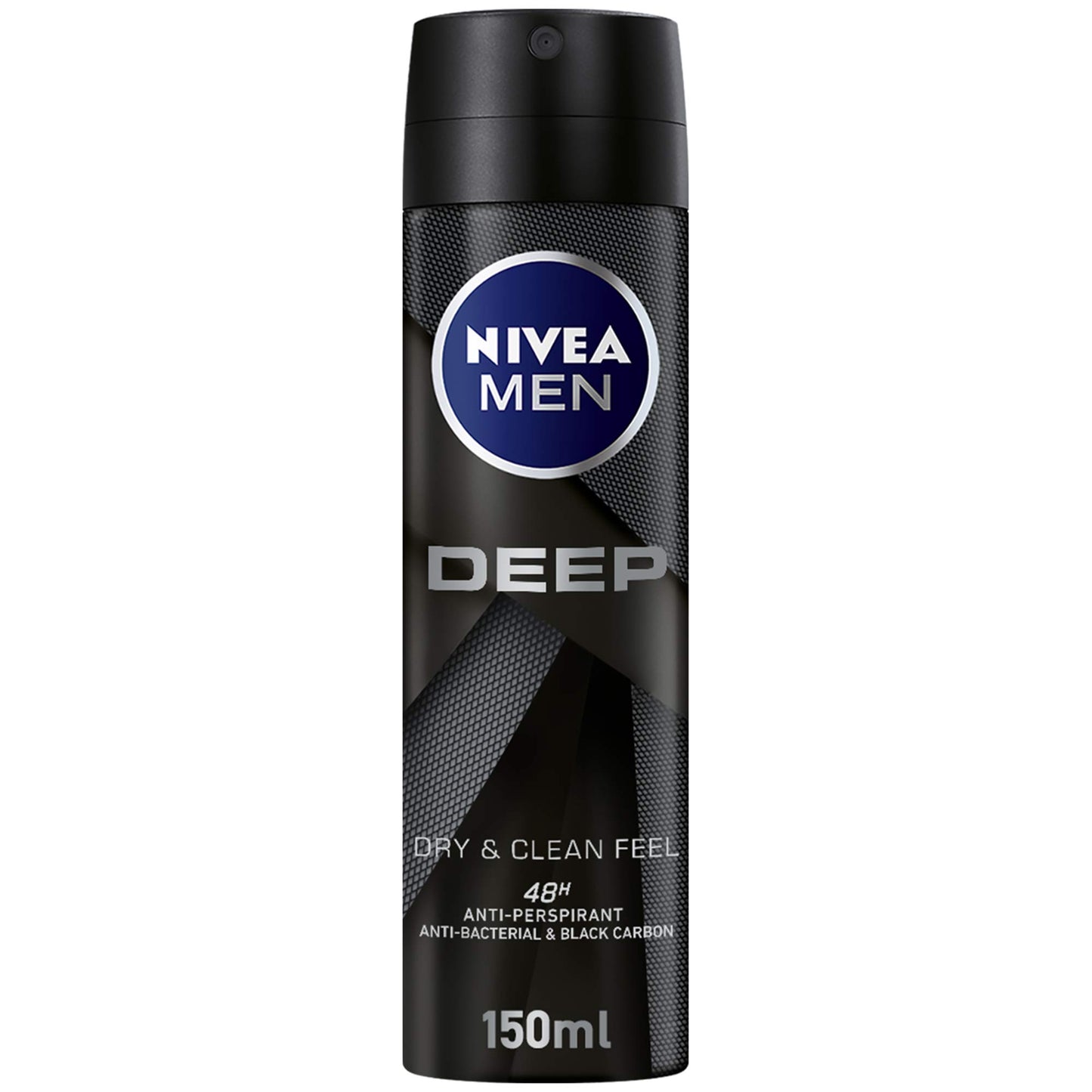 NIVEA DEEP DEODORANT SPRAY FOR MEN 150 ML