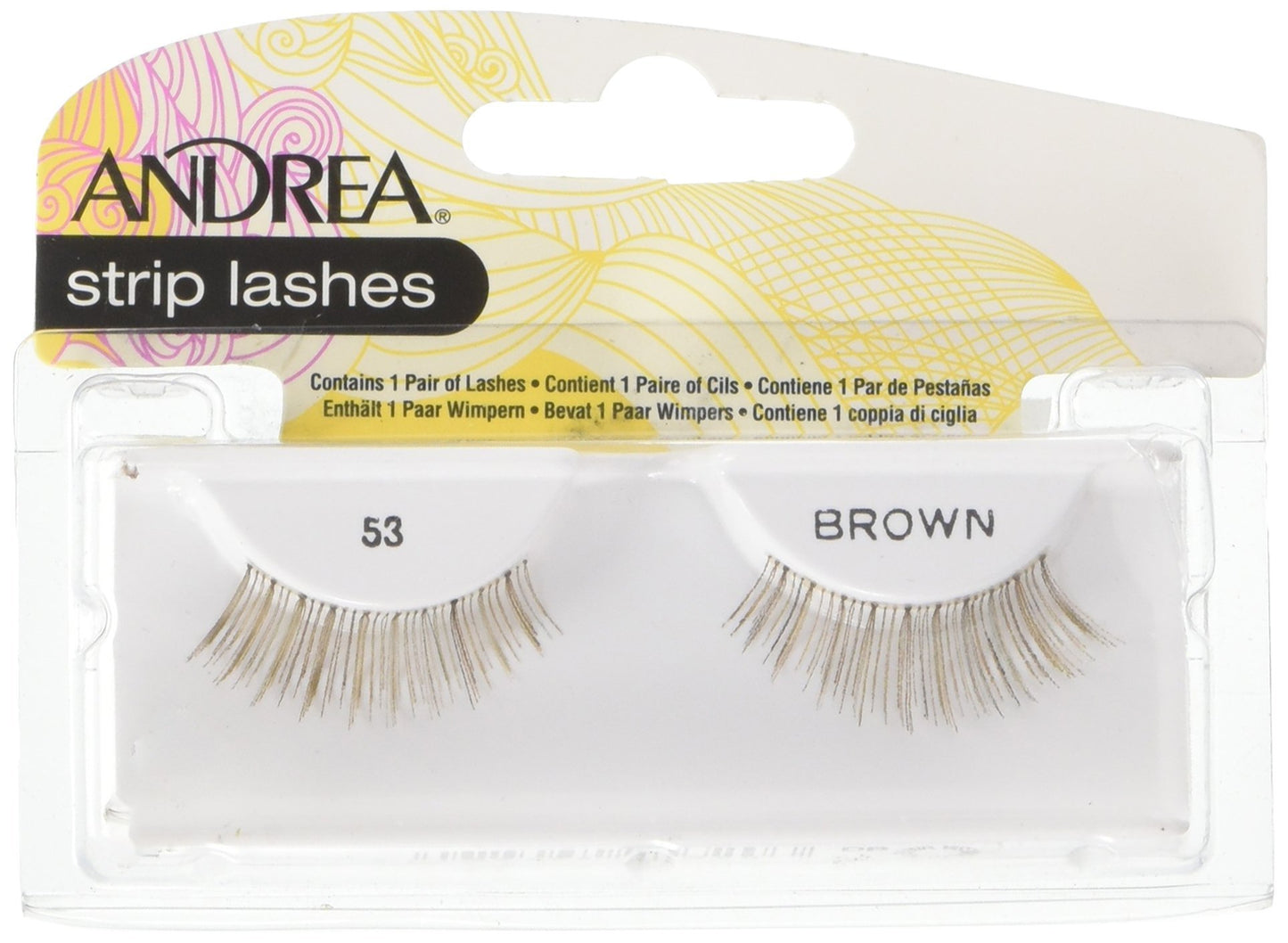 ANDREA STRIP LASHES BROWN/53