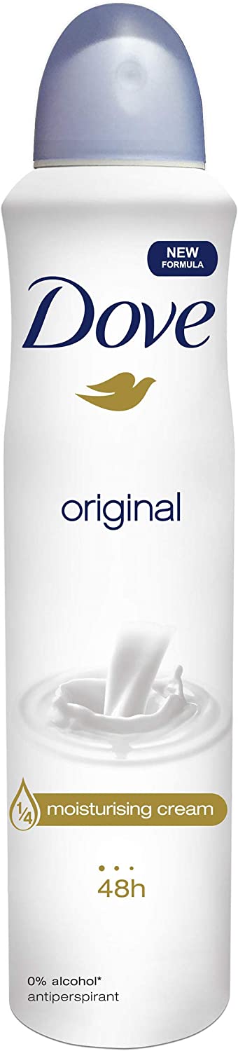 DOVE ORIGINAL DEODORANT SPRAY FOR WOMEN 250 ML