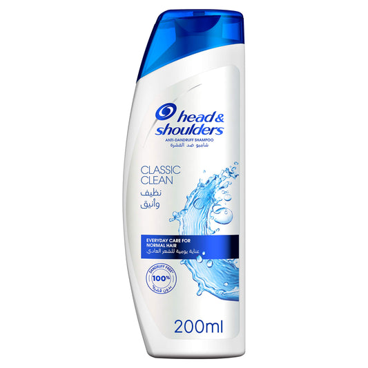 HEAD & SHOULDERS CLASSIC CLEAN SHAMPOO 200 ML