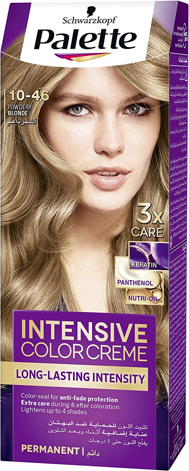 PALETTE SEMI KIT INTENSIVE COLOUR CREAM  10-46 POWDERY BLONDE