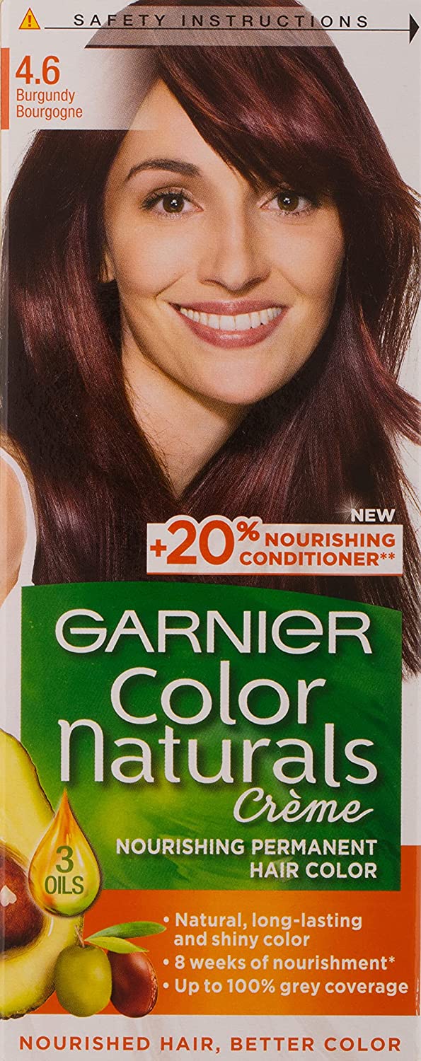 GARNIER COLOR NATURALS CREAM 4.6 BURGUNDY