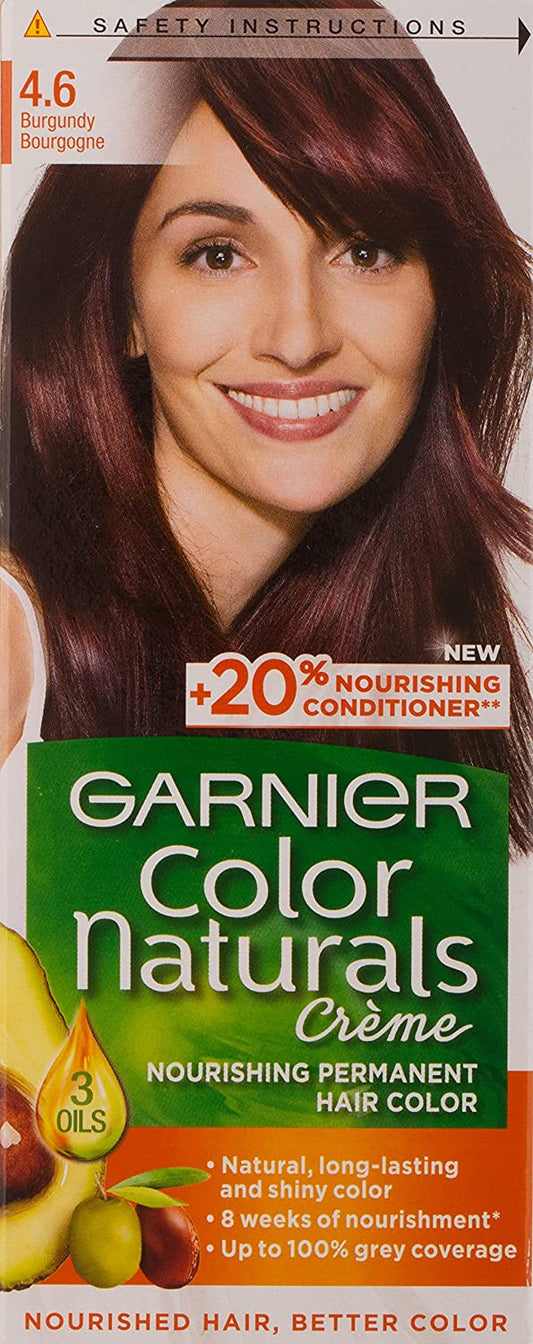GARNIER COLOR NATURALS CREAM 4.6 BURGUNDY