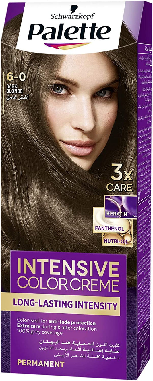 PALETTE SEMI KIT INTENSIVE COLOUR CREAM 6-0 DARK BLONDE