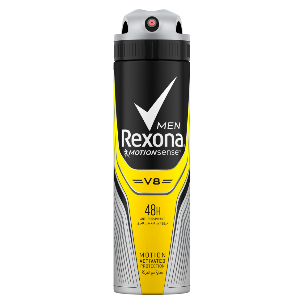 REXONA V8 DEO.SPRAY FOR MEN 150ML