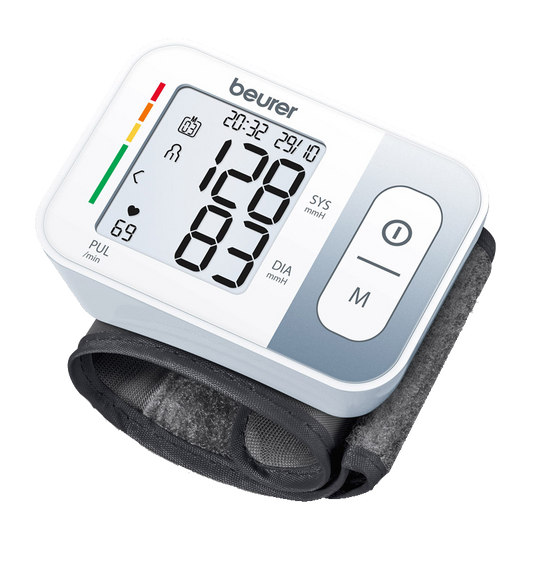 BEURER WRIST BLOOD PRESSURE MONITOR BC28