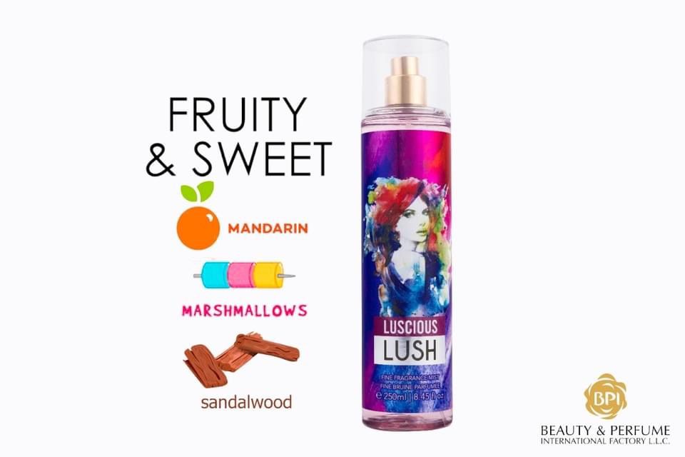 BEAUTY & PERFUM LUSCIOUS LUSH B.MIST 250ML