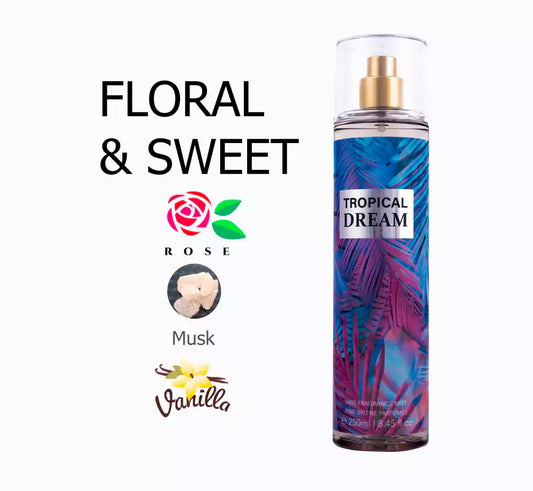 BEAUTY & PERFUM TROPICAL DREAM B.MIST 250ML