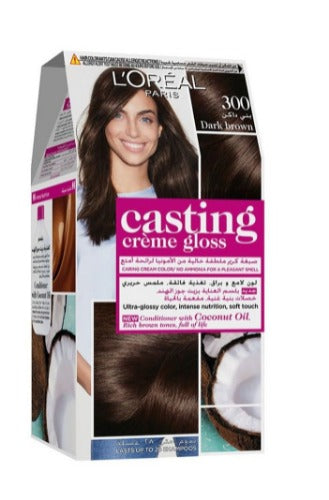 LOREAL CASTING HAIR COLOR CREAM 300 DARK BROWN