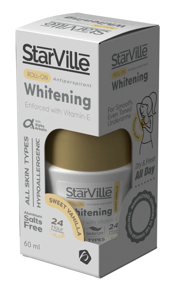 STARVILLE WHITENING SWEET VANILLA ROLL-ON 60 ML