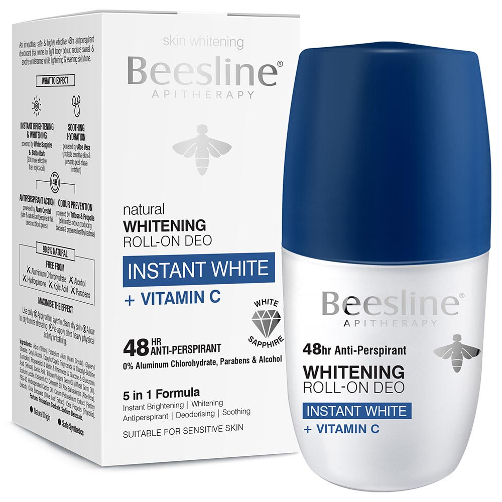 BEESLINE INSTANT WHITE +VIT-C ROLL ON 50/ML