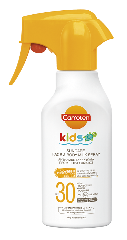 CARROTEN KIDS (SPF30) FACE & BODY MILK SPRAY 200ML