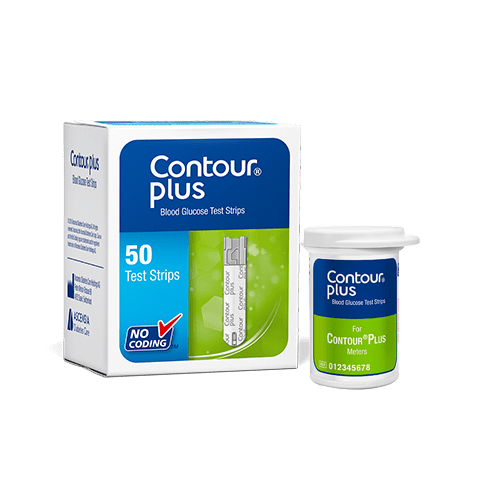 CONTOUR PLUS BLOOD GLUCOSE TEST 50 STRIP