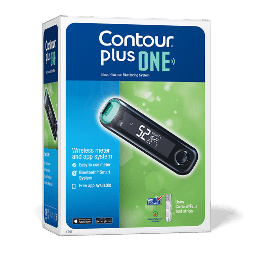 CONTOUR PLUS ONE BLOOD GLUCOSE MONITOR