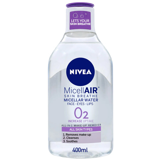 NIVEA MICELLAR WATER O2 ALL SKIN 400 ML