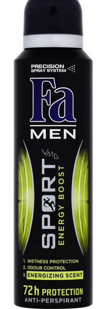 FA SPORT ENERGIZING DEO.SPRAY FOR MEN 150M